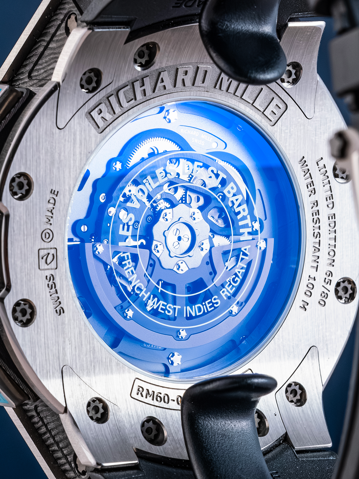 Richard Mille Flyback Chronograph Les Voiles de St Barth Ref. RM60-01 TI CA de 2015