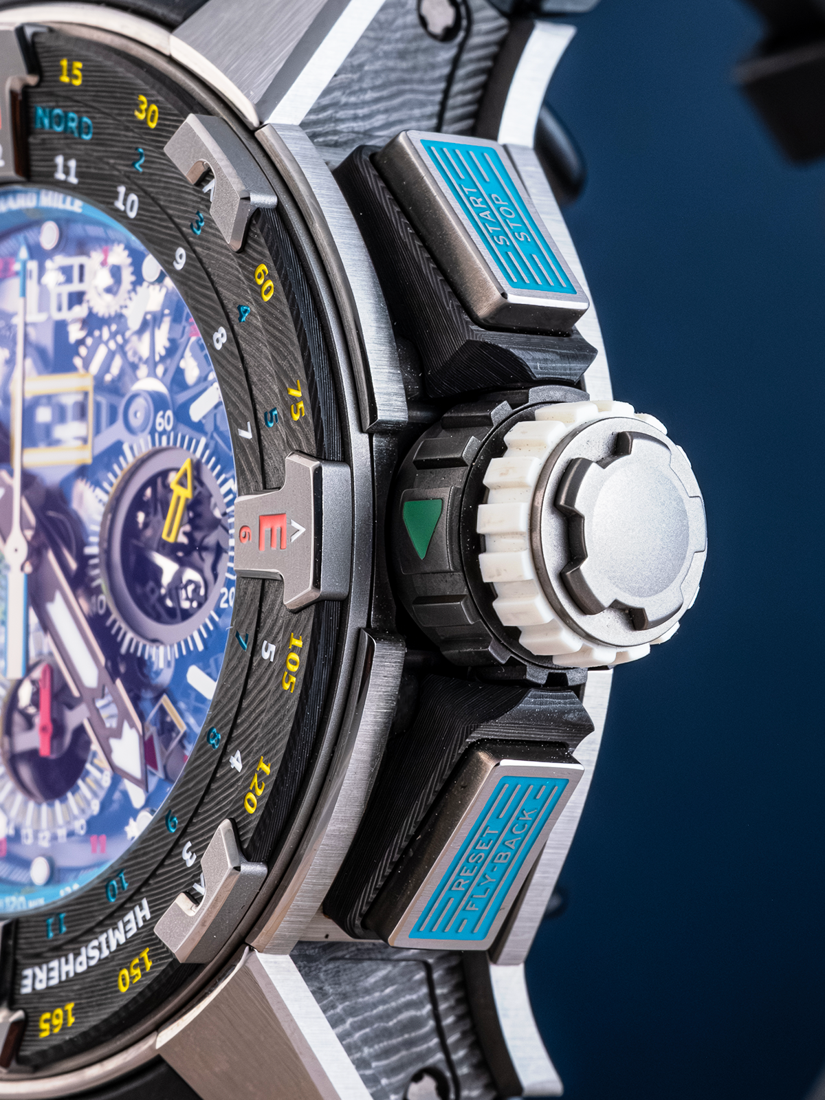 Richard Mille Flyback Chronograph Les Voiles de St Barth Ref. RM60-01 TI CA de 2015
