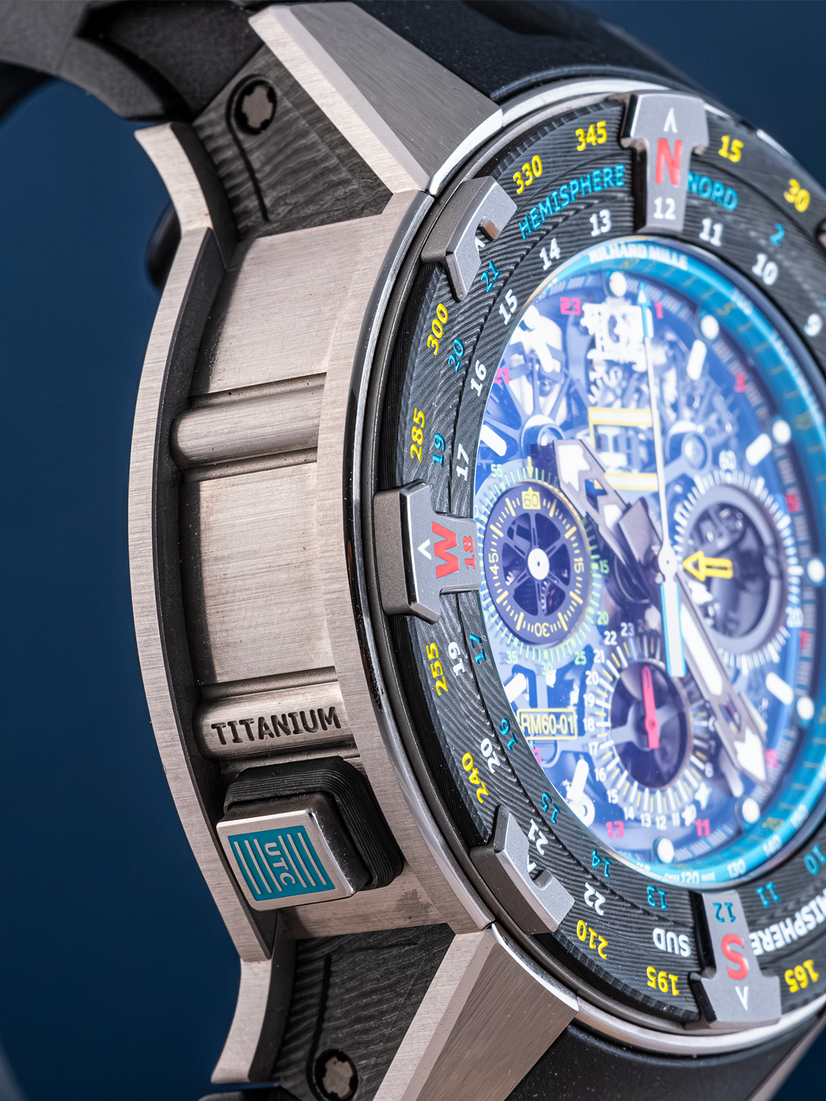 Richard Mille Flyback Chronograph Les Voiles de St Barth Ref. RM60-01 TI CA de 2015