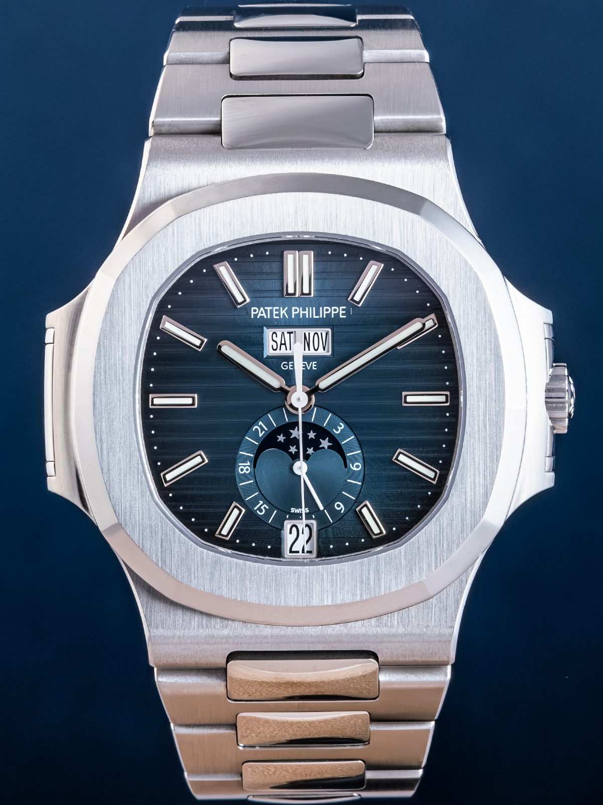 Patek Philippe Nautilus 5726A Calendario Anual y Fase Lunar de 2022
