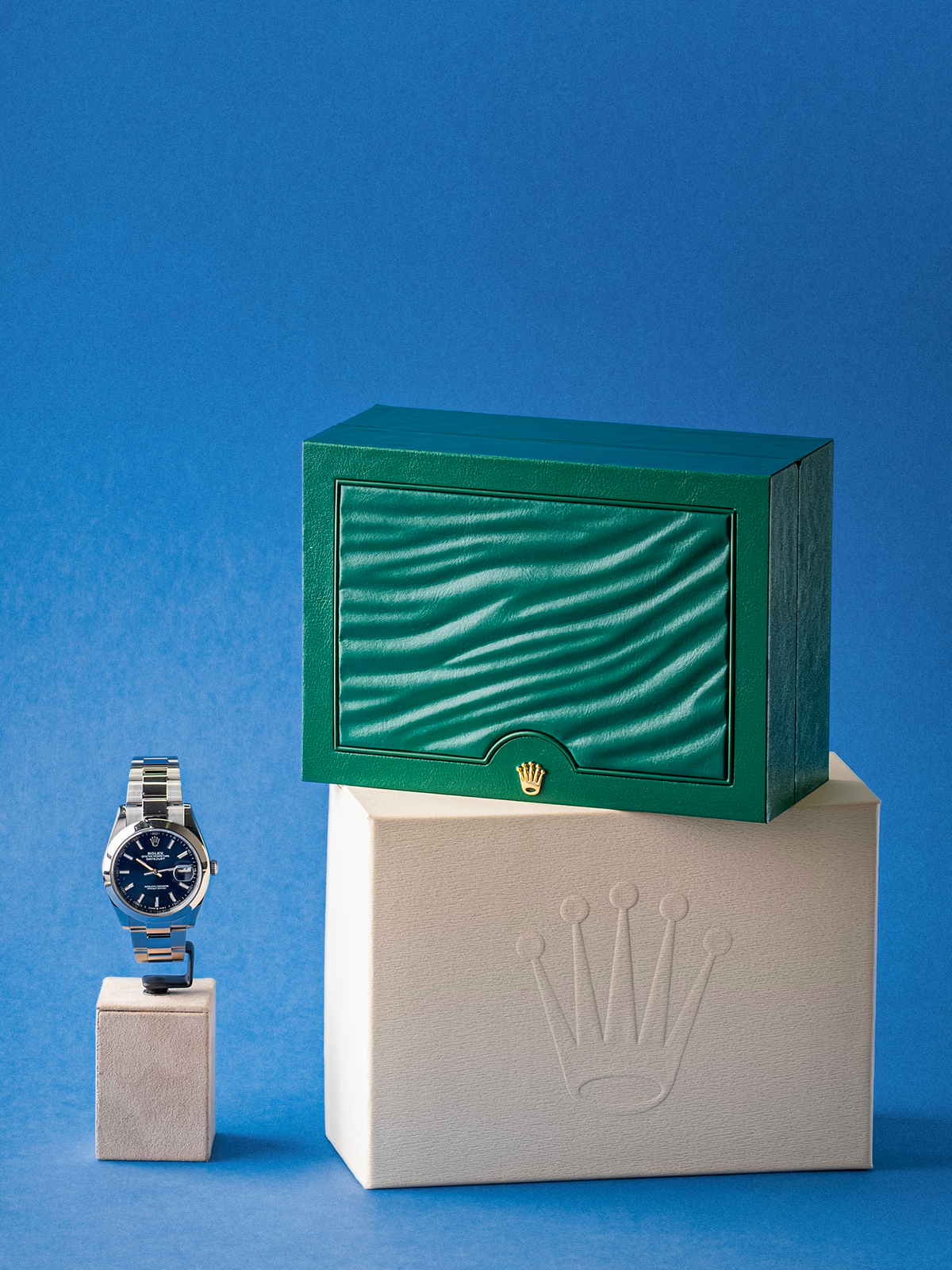 Rolex Datejust, 41mm, Blue Index Dial,  ref. 126300 de 2020