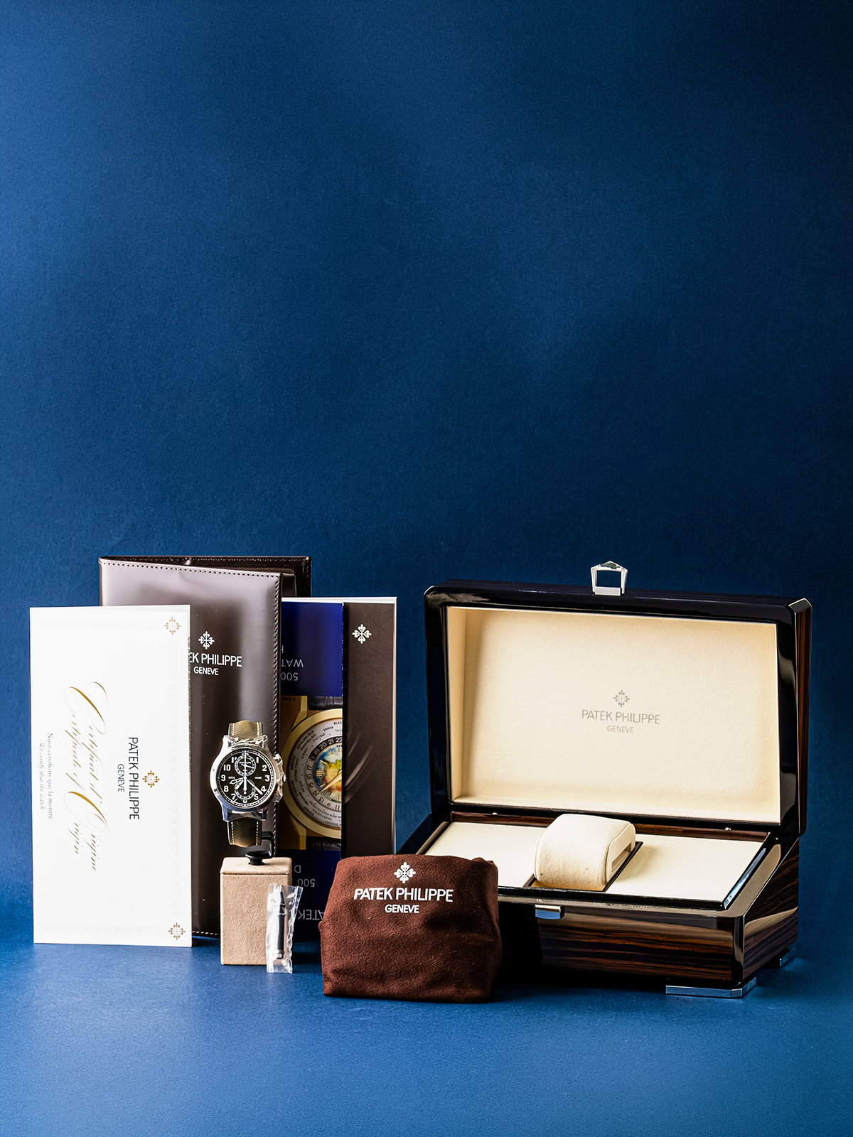 Patek Philippe Travel Time Chronograph 5924G-010 "Olive" NUEVO Full Set de 2025