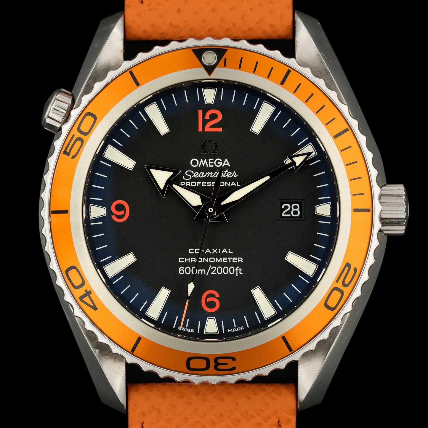 Omega Seamaster Planet Ocean 600m 45,5 mm ref. 2908.50.38 del 2006 Fullset