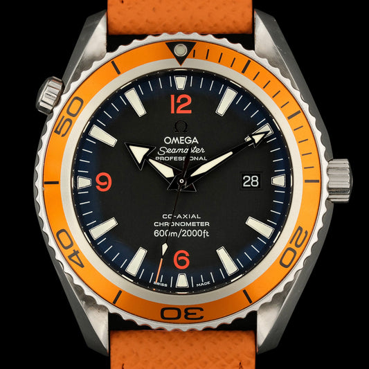 Omega Seamaster Planet Ocean 600m 45,5 mm ref. 2908.50.38 del 2006 Fullset