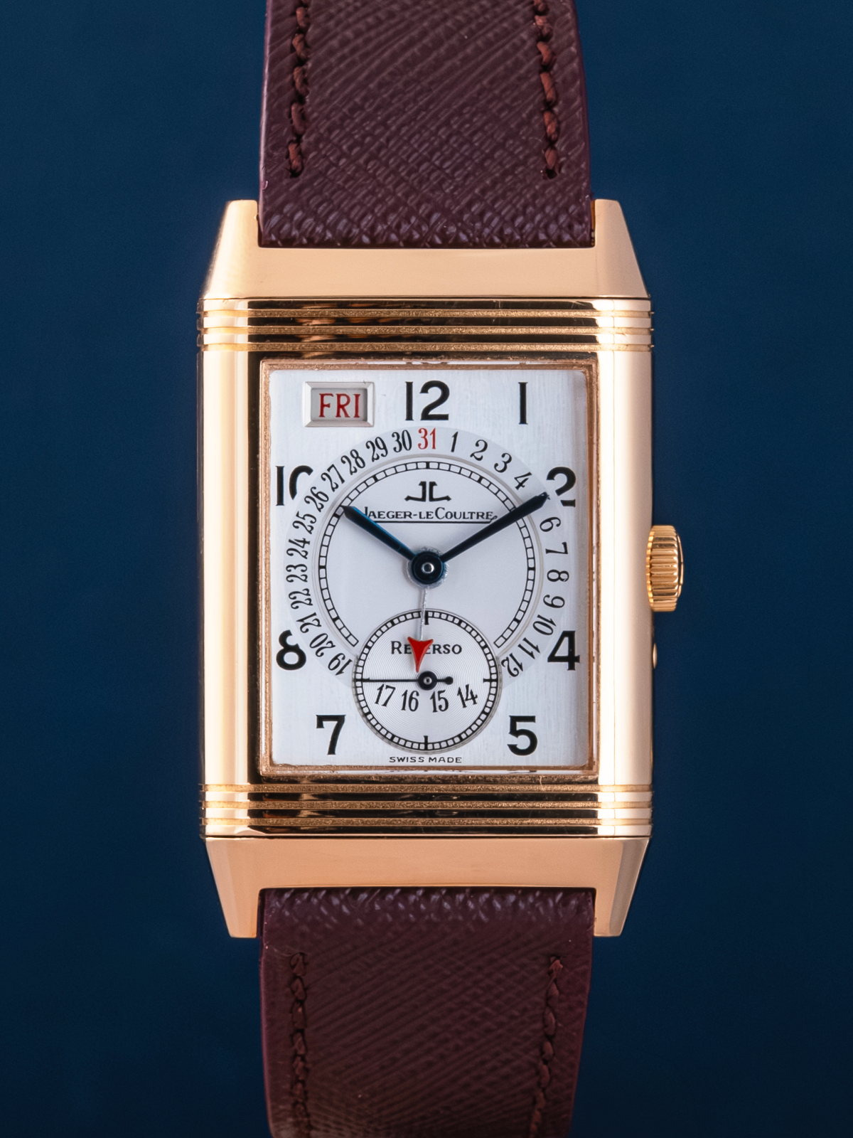 Jaeger Le Coultre Reverso Date Taille Calendar Ref.270.2.36 de 2000
