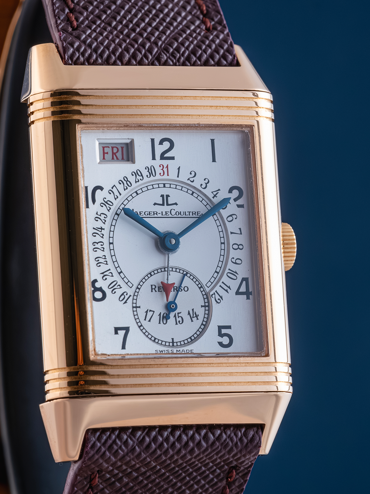 Jaeger Le Coultre Reverso Date Taille Calendar Ref.270.2.36 de 2000
