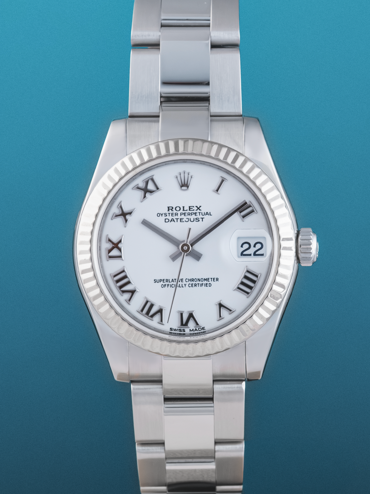 Rolex Date Just  Oyster Roman Numbers 31 mm ref. 178274 del 2018