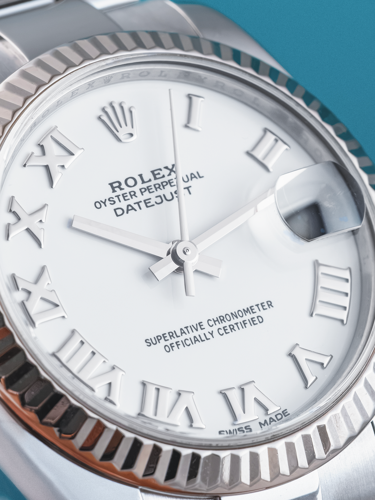 Rolex Date Just  Oyster Roman Numbers 31 mm ref. 178274 del 2018