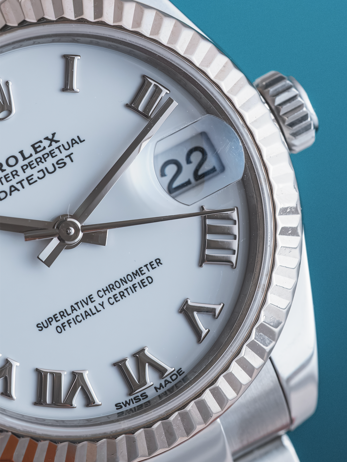 Rolex Date Just  Oyster Roman Numbers 31 mm ref. 178274 del 2018