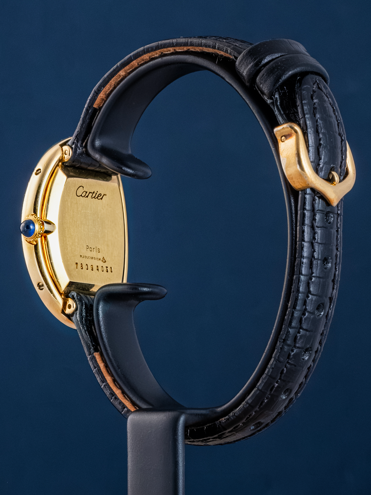 Cartier Baignoire SM "New York" Electroplated de 1975