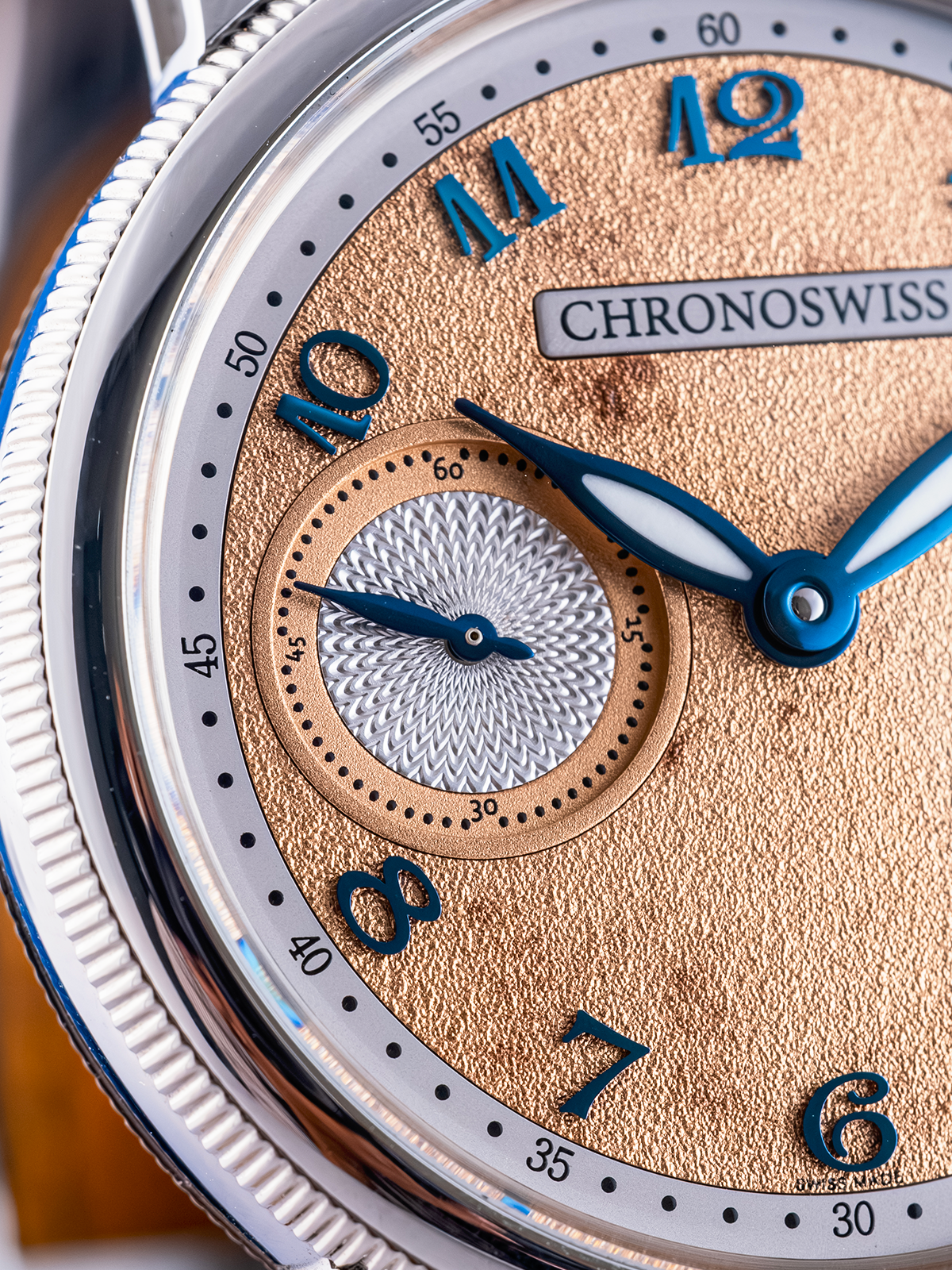 Chronoswiss Small Second Desert, 40mm, ref. CH-8023.2-BRSI Full Set de 2026