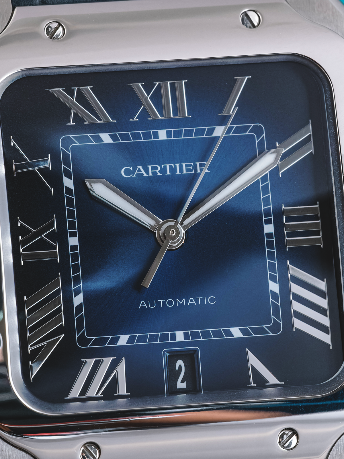 Cartier Santos XL Blue ref. WSSA0071 del 2025 Full-Set