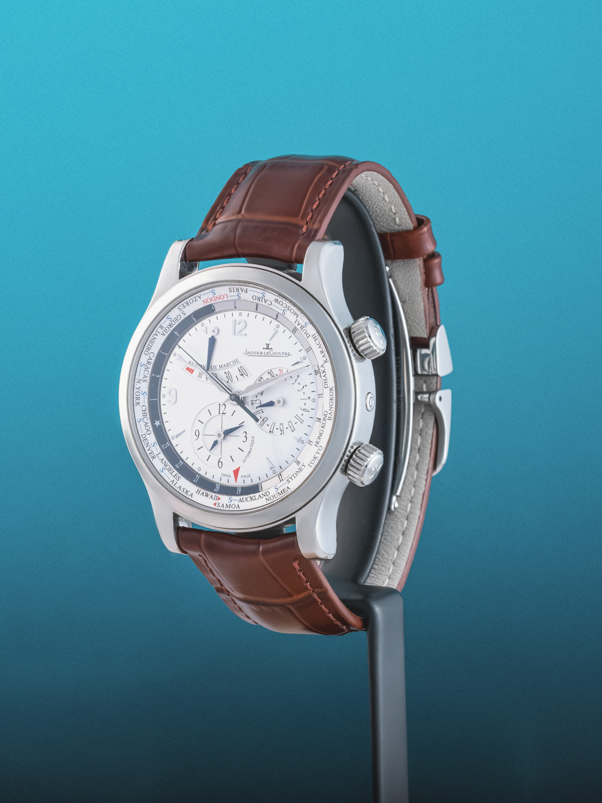 Jagger Le Coultre Master Geographique 41mm ref. 146.8.32.5 del 2010