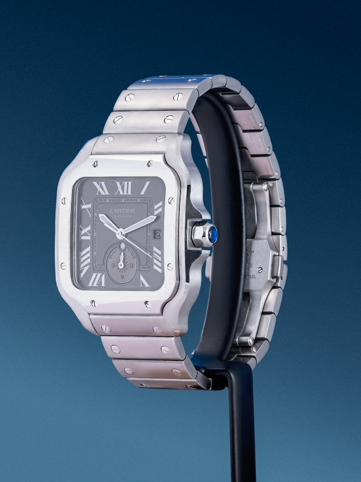 Cartier, Santos Dual Time, 40mm, ref. WSSA0076 Full Set de 2024