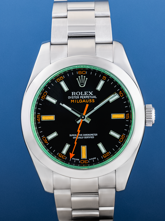 Rolex Milgauss Black Dial Serial "V" ref. 116400 del 2009