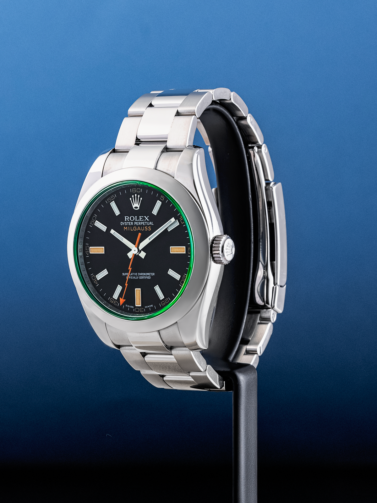Rolex Milgauss Black Dial Serial "V" ref. 116400 del 2009