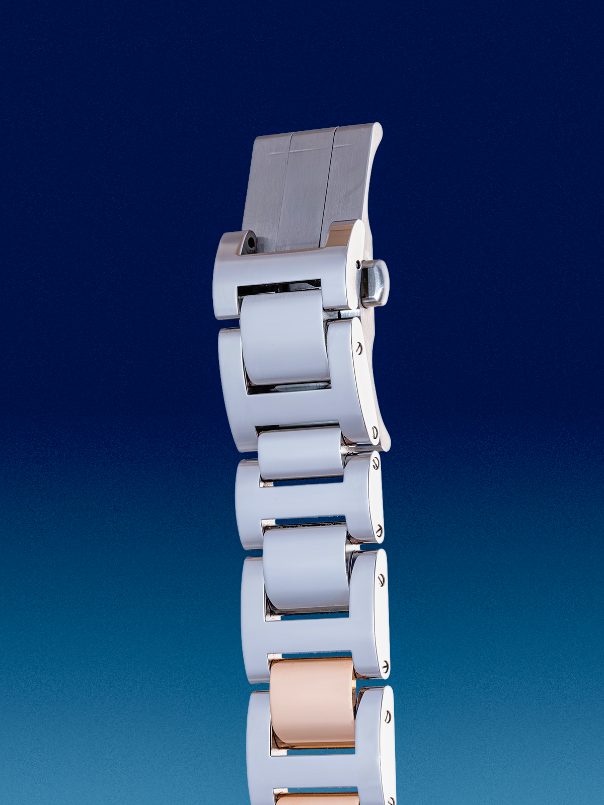 Cartier Ballon Bleu Rose Gold/Steel 42mm Ref. 3765 Fullset de 2017