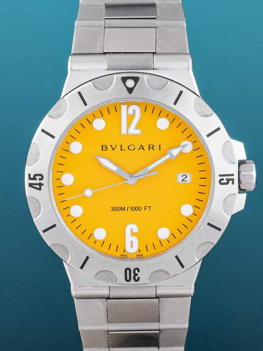 Bvlgari Diagono Scuba Amarillo ref. 102778 del 2021