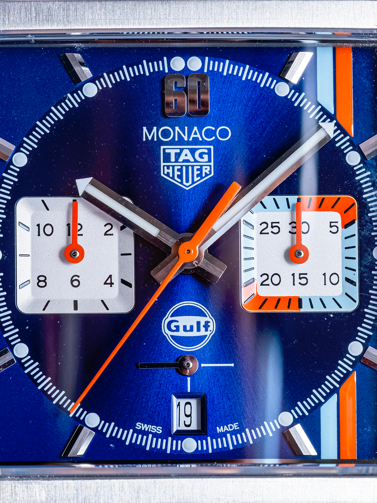 Tag Heuer Monaco 02 Edition Gulf Azul 39mm Ref. CBL2115.FC6494 Full Set de 2024