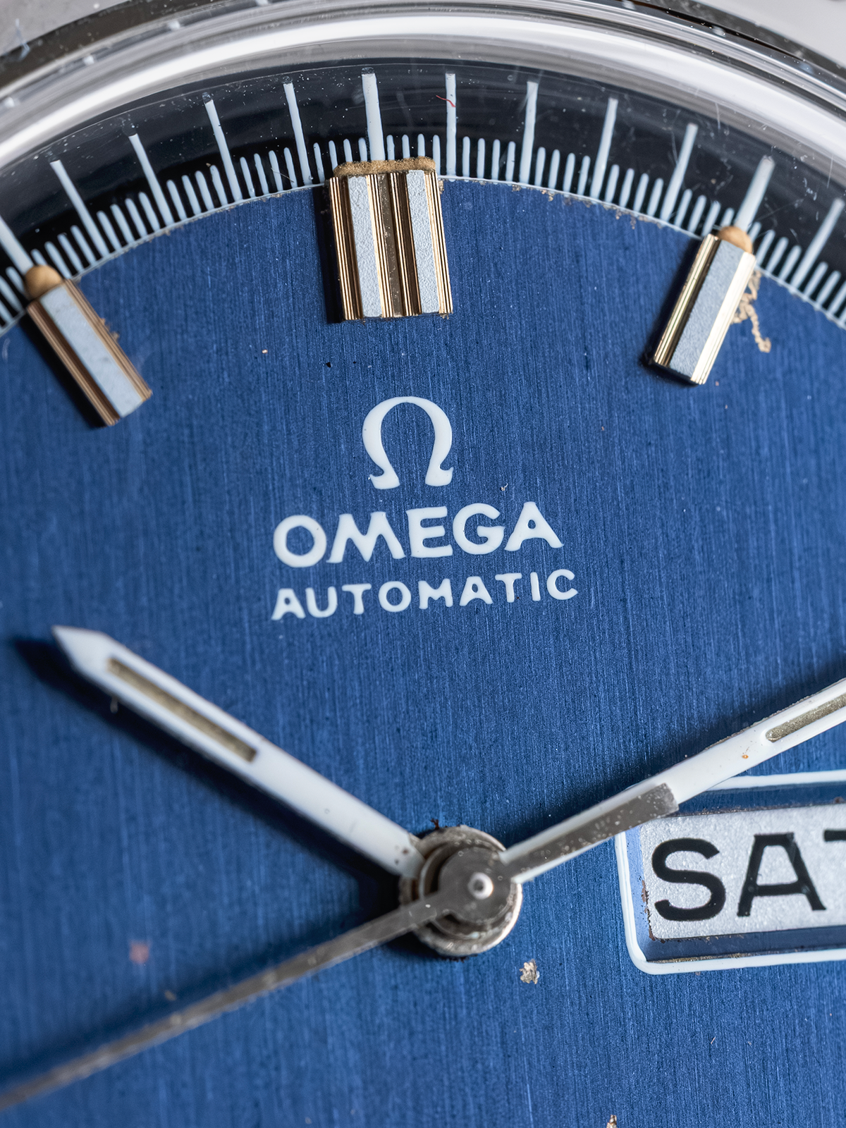 Omega DeVille Exotic Racing Blue Dial ref. 166.0140 de 1970