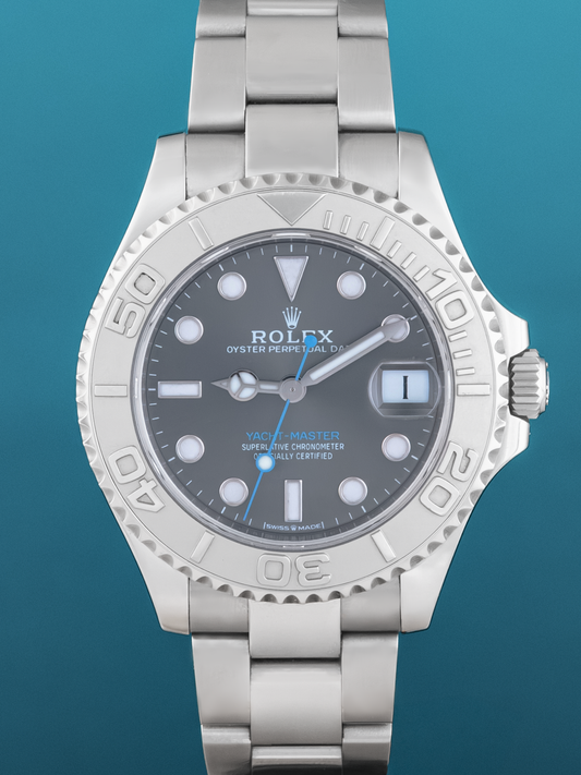 Rolex Yacht Master Platino 37mm ref. 268622 del 2024