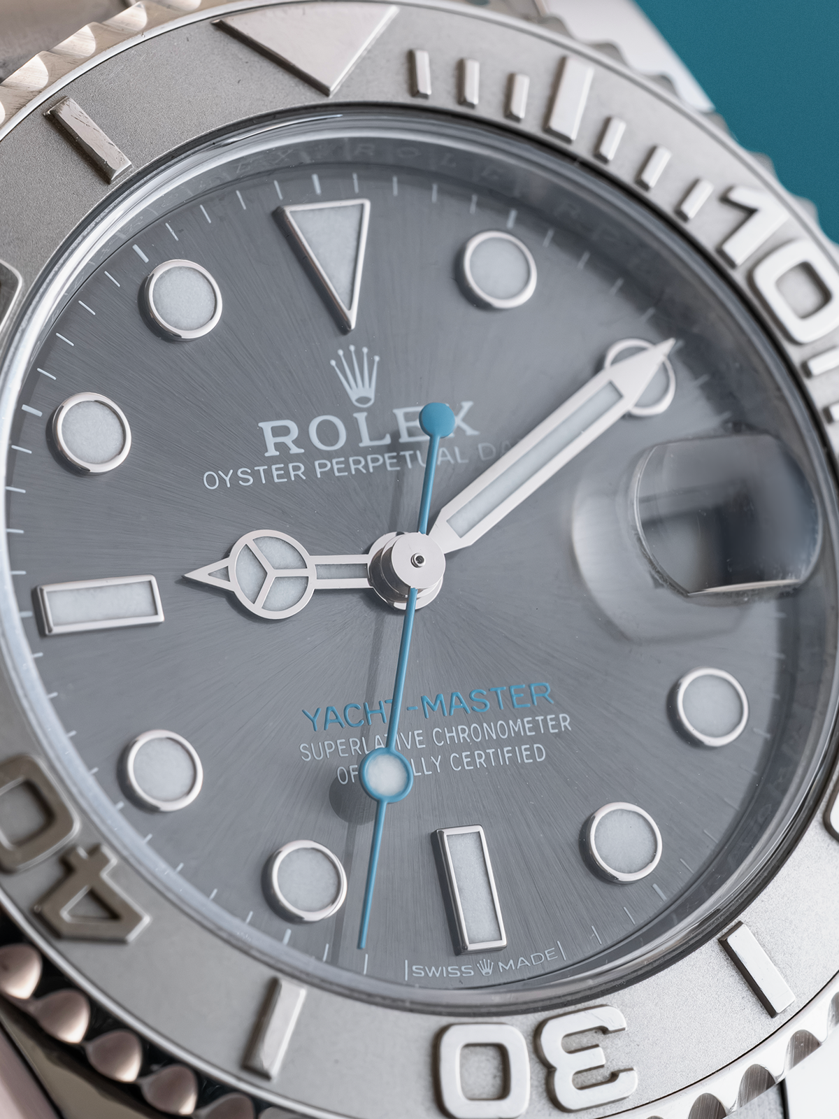 Rolex Yacht Master Platino 37mm ref. 268622 del 2024