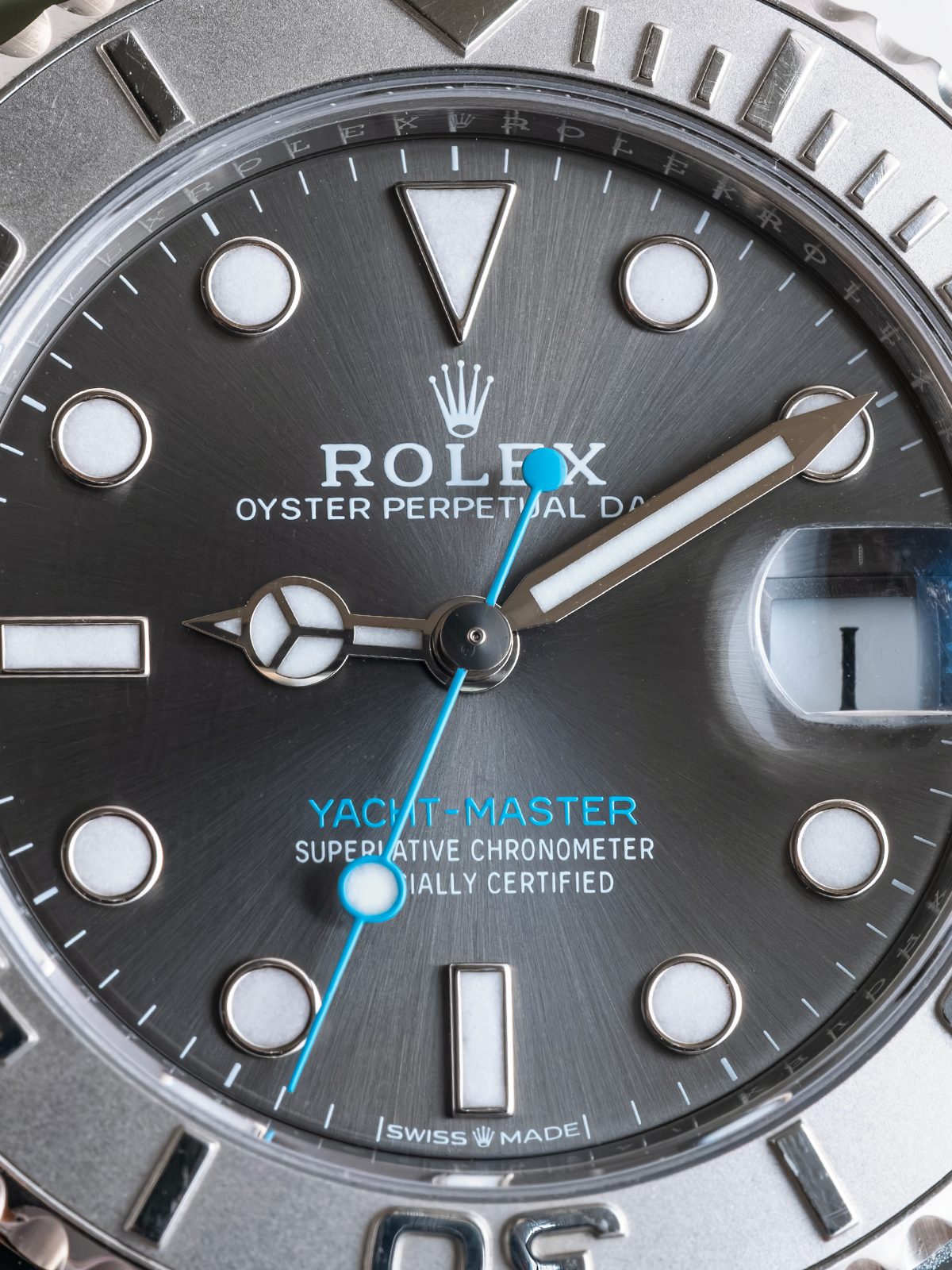 Rolex Yacht Master Platino 37mm ref. 268622 del 2024