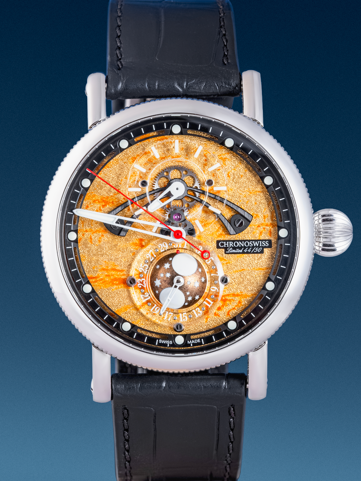 Chronoswiss, Space Timer Jupiter, 44mm, ref. CH-9343.2-CUBK, Full Set de 2025