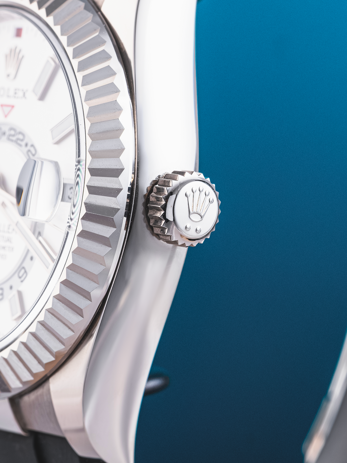 Rolex Skydweller Oro Blanco Oysterflex 42mm, ref. 336239 Full Set de 2024