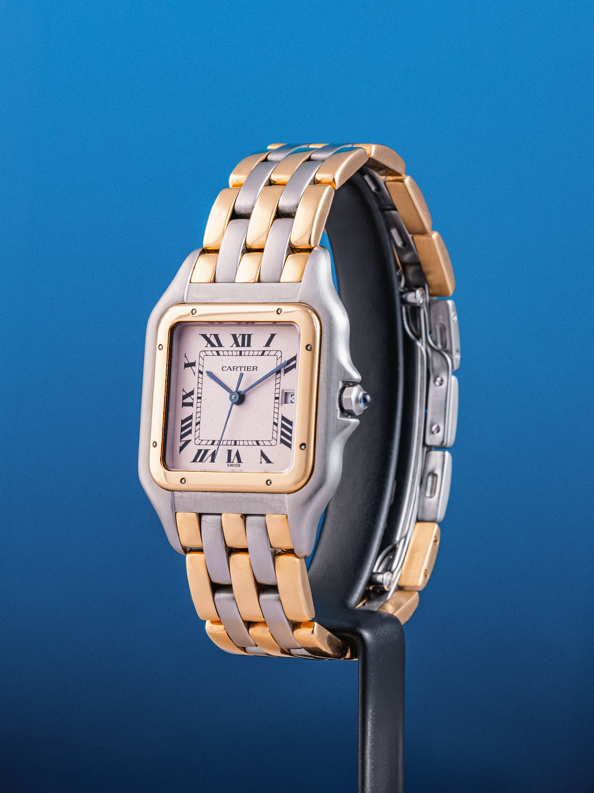 Cartier Panthere Jumbo Oro Acero 27mm  Ref. 187949 de 1989