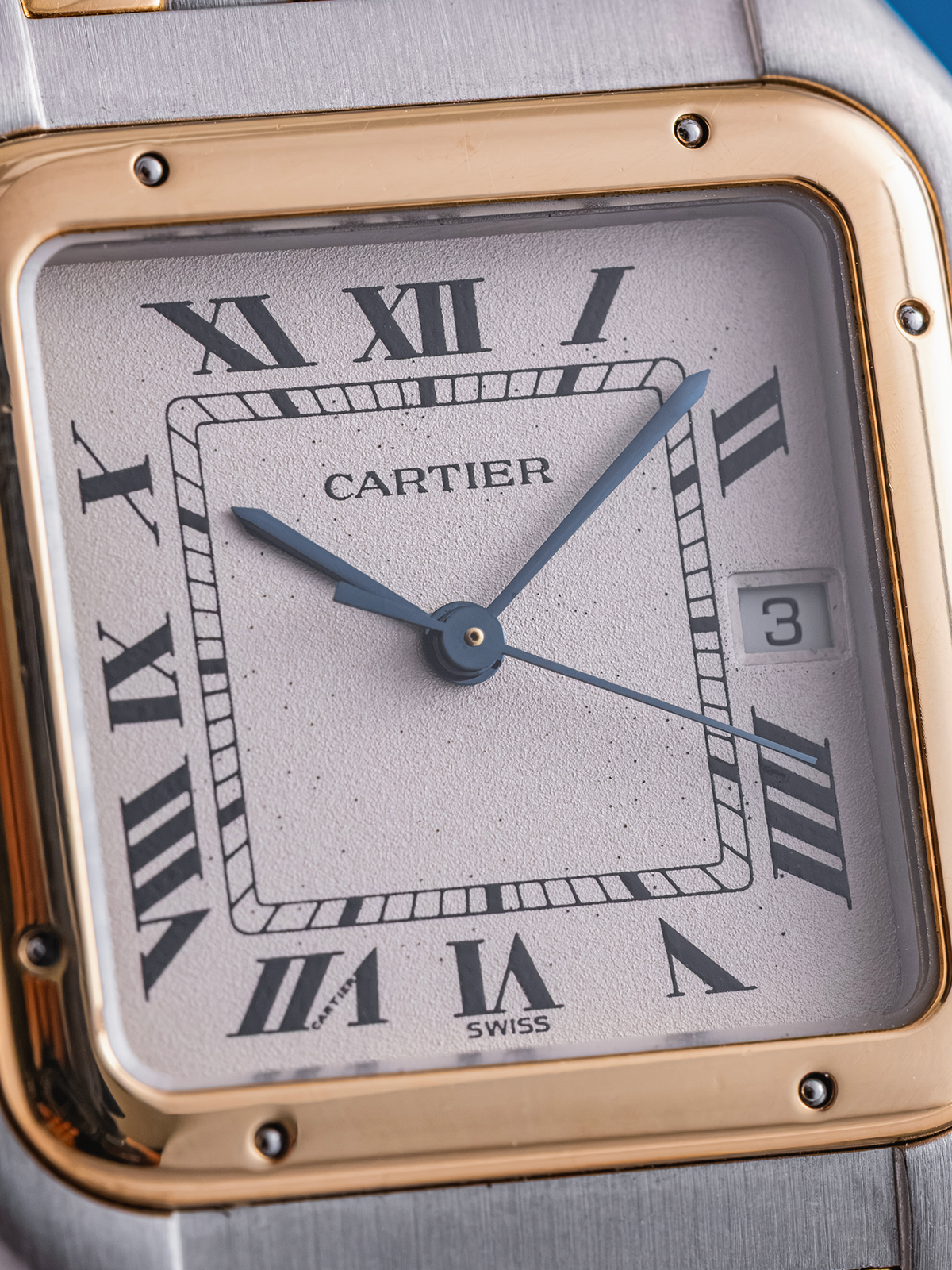 Cartier Panthere Jumbo Oro Acero 27mm  Ref. 187949 de 1989