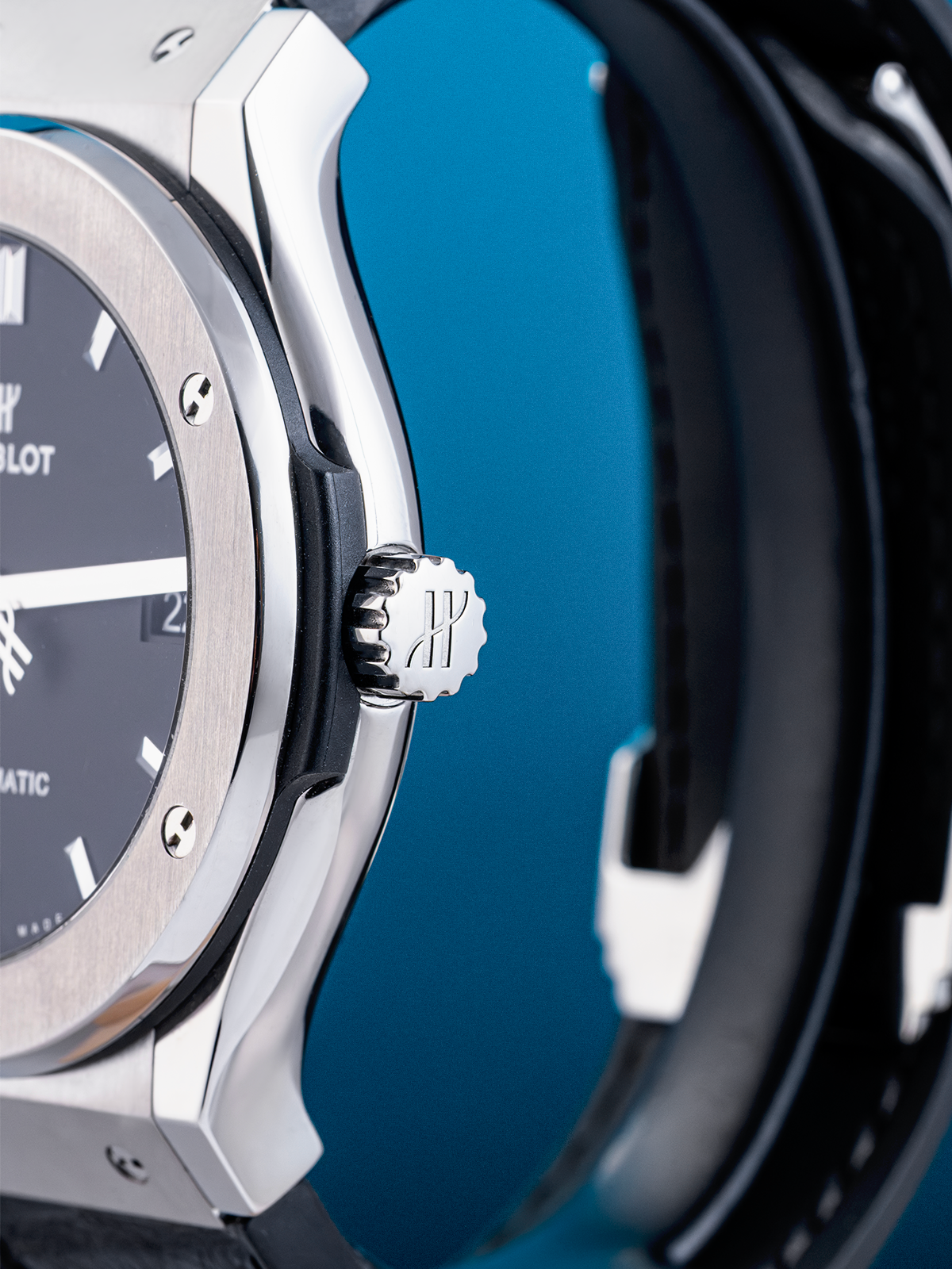 Hublot, Classic Fussion Titanium, 45mm ref. 511.NX.1171.LK, Full Set de 2014