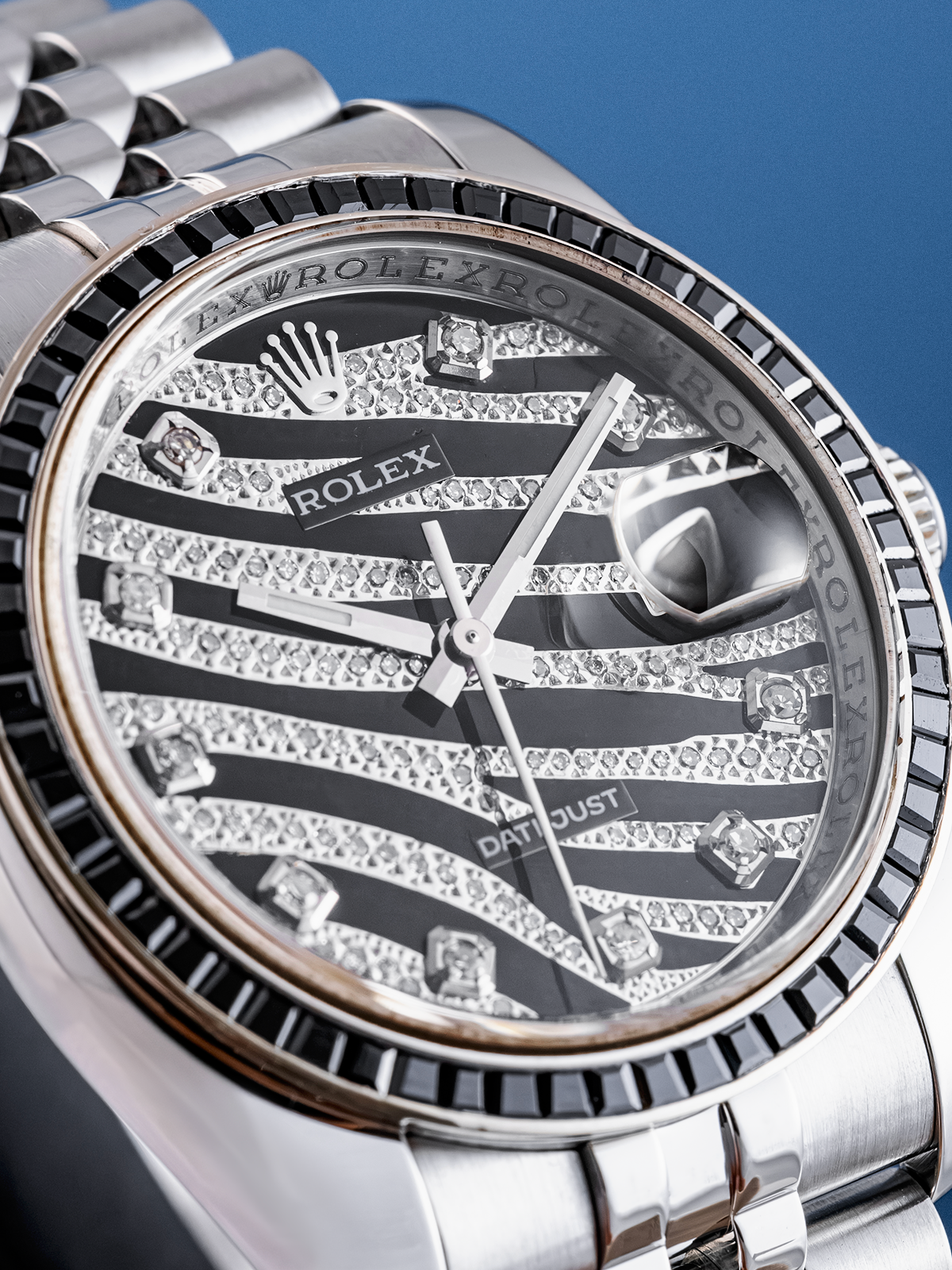 Rolex Datejust 36mm Aftermarket Zebra ref. 116200 del 2014
