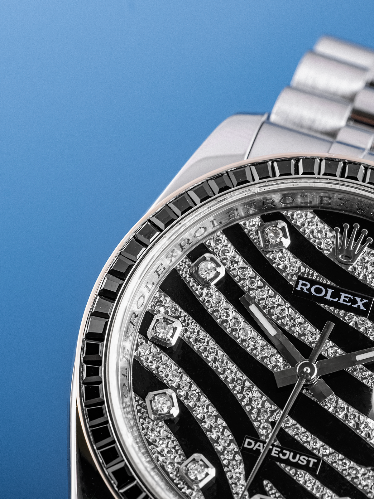 Rolex Datejust 36mm Aftermarket Zebra ref. 116200 del 2014