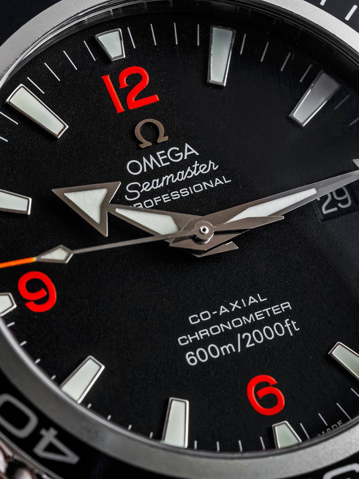 Omega Seamaster Planet Ocean 600m 45.5mm ref.2200.51.00 del 2013