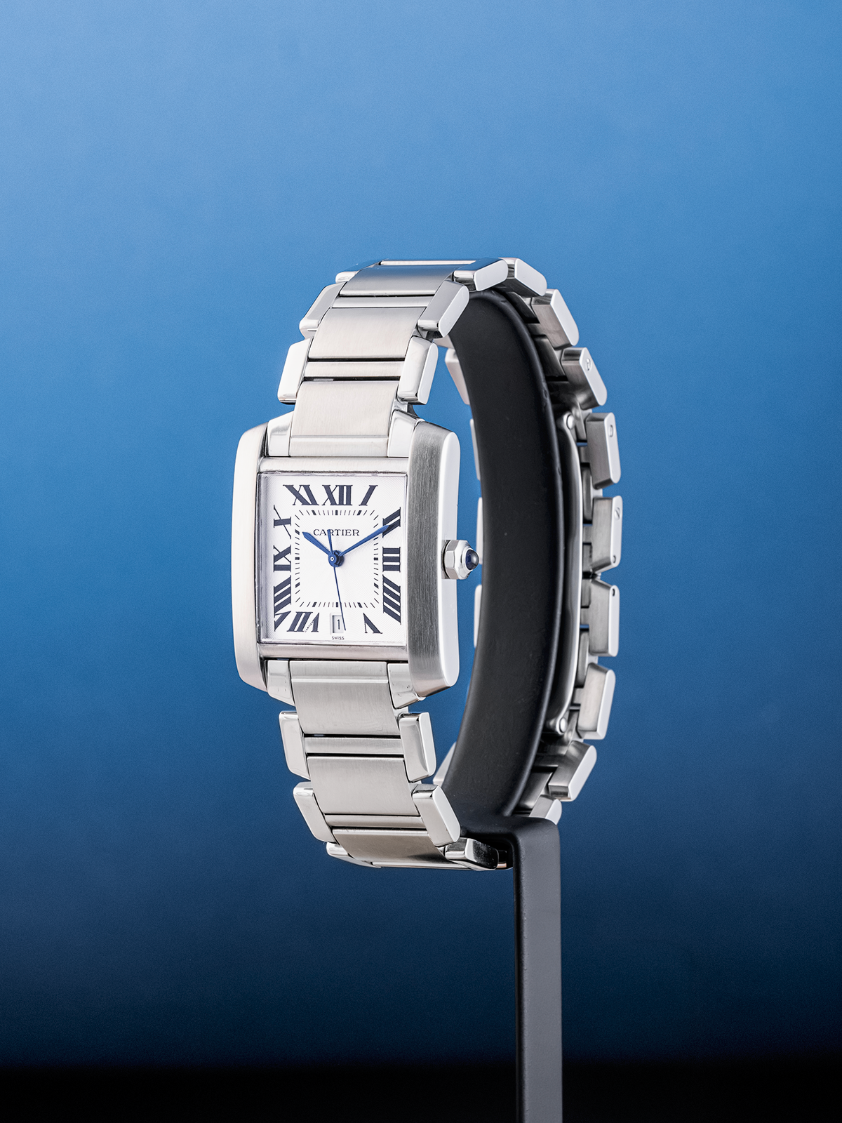 Cartier Tank Française L acero, 28x32mm ref. 2302 del 2003