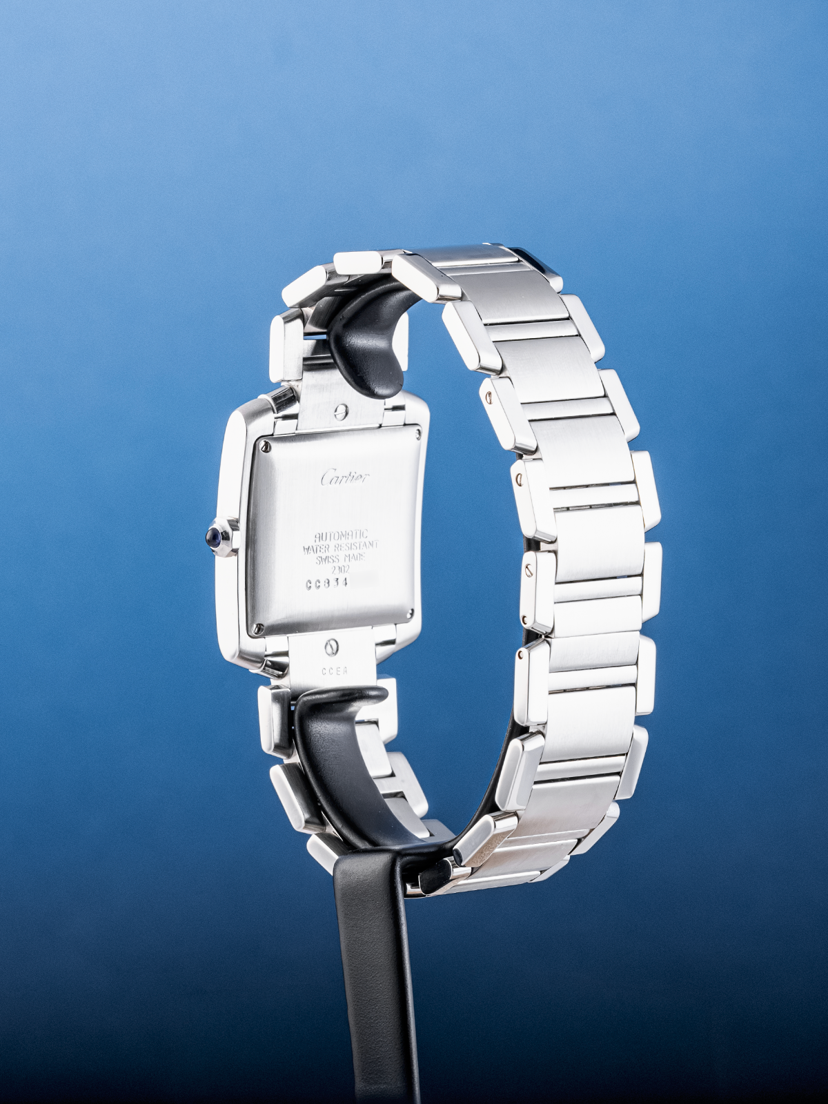 Cartier Tank Française L acero, 28x32mm ref. 2302 del 2003