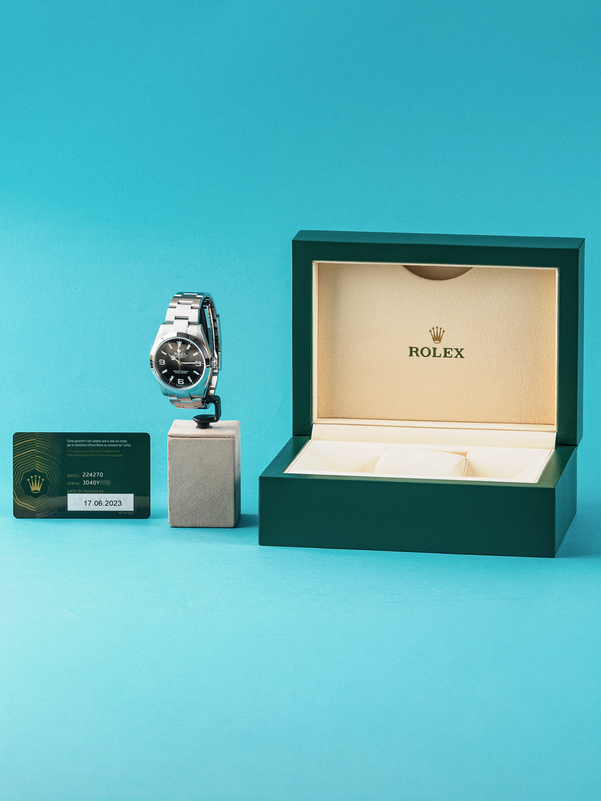 Rolex Explorer I 40mm ref. 224270 del 2023