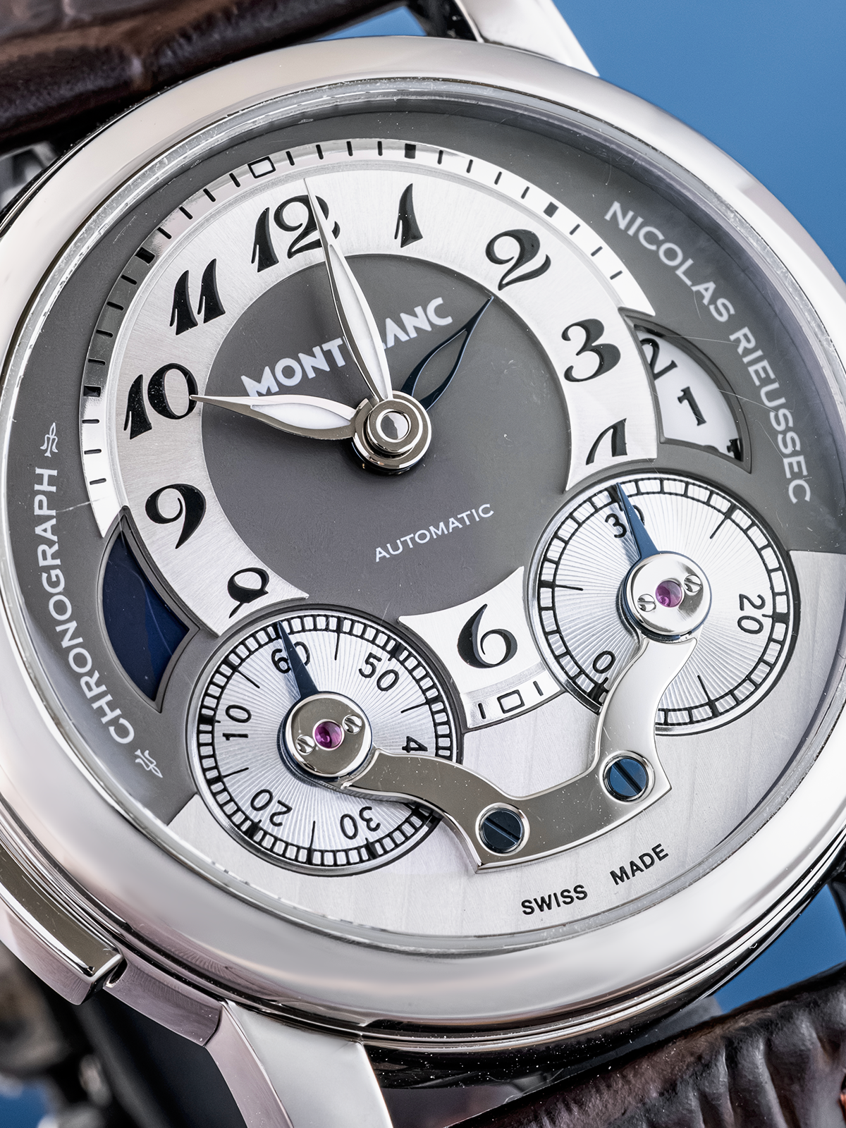 Montblanc Chronograph Nicolas Rieussec GMT 43mm ref. 7138 del 2011