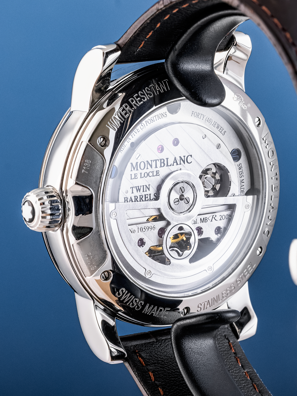 Montblanc Chronograph Nicolas Rieussec GMT 43mm ref. 7138 del 2011