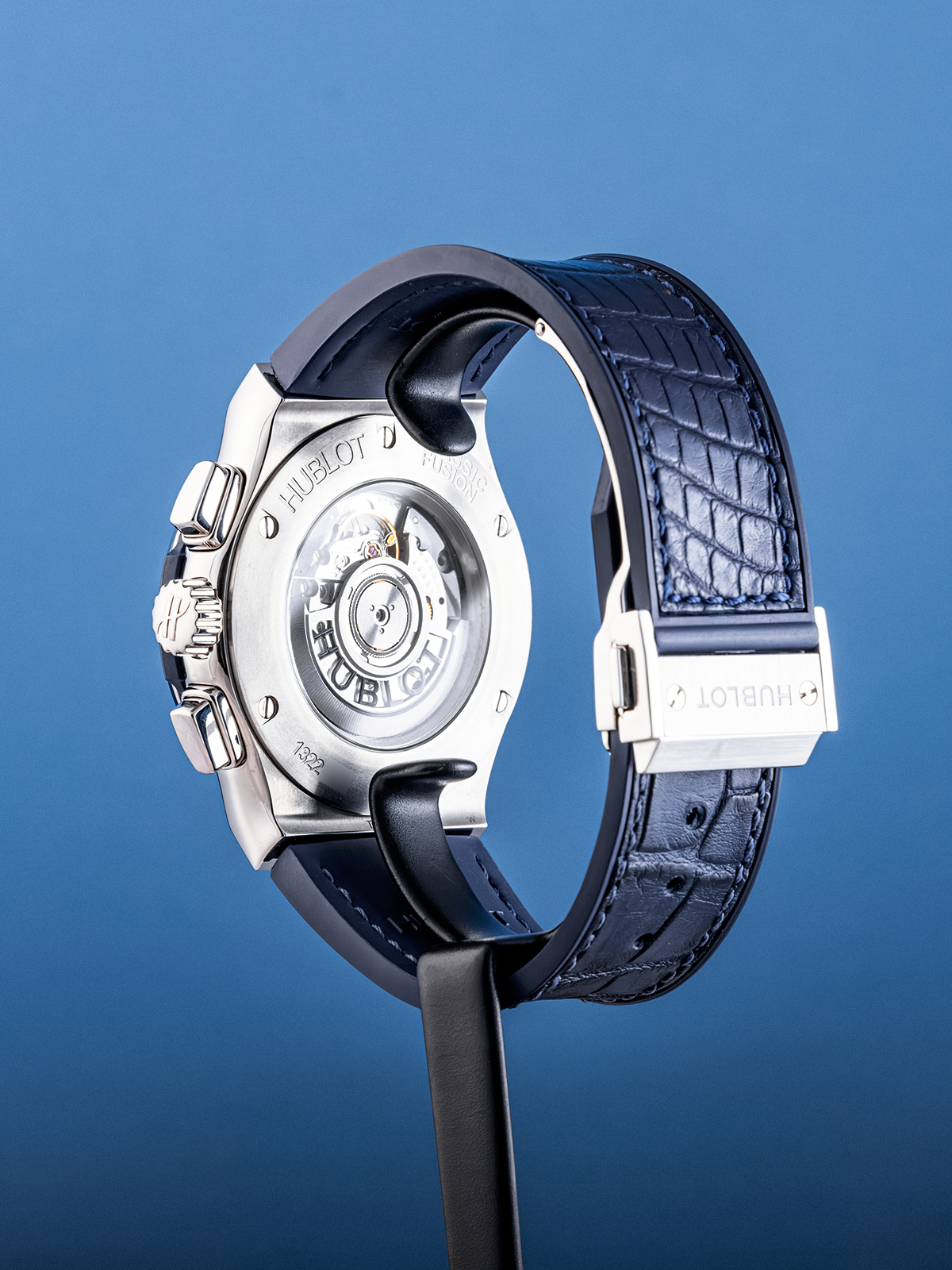 Hublot Classic Fusion Chronograph blue 42mm ref. 541.NX.7170.LR