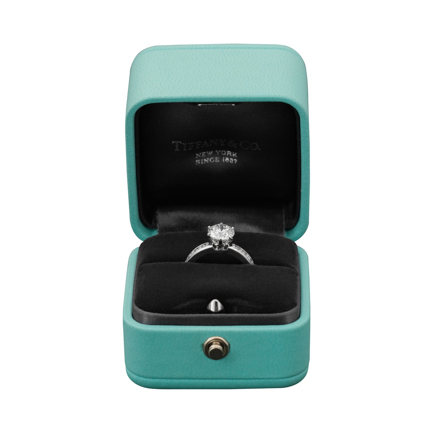 Anillo Tiffany&Co 1.29ct VS1 Diamante Natural en Platino