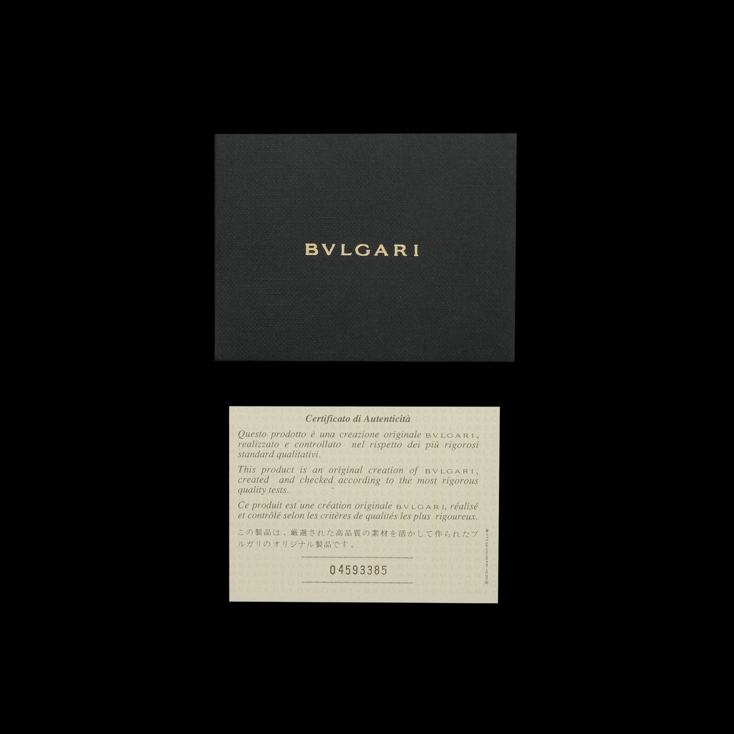 Bvlgari Carbón Gold Roma Mexico City BB38CL de 2008