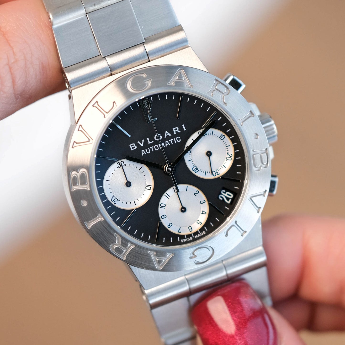 Bvlgari Diagono Chronograph CHW35G de 2007