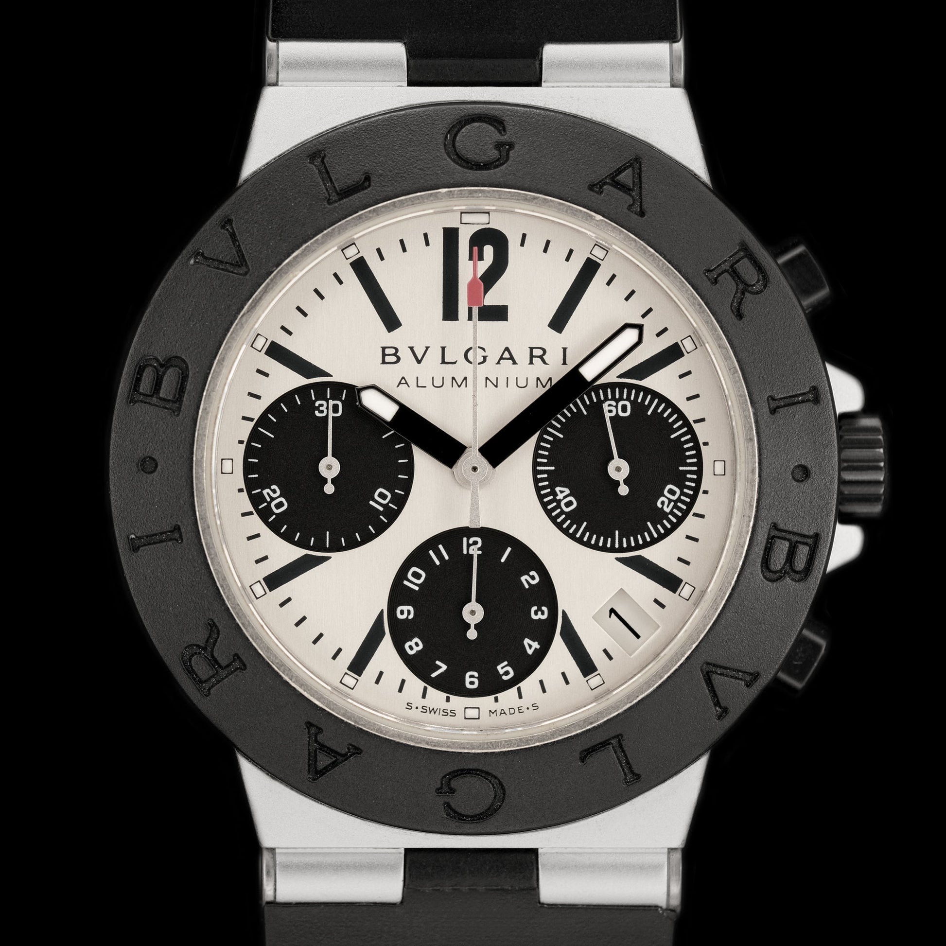 Bvlgari Diagono Aluminium Chronograph AC38TA DE 2012 Relojes de