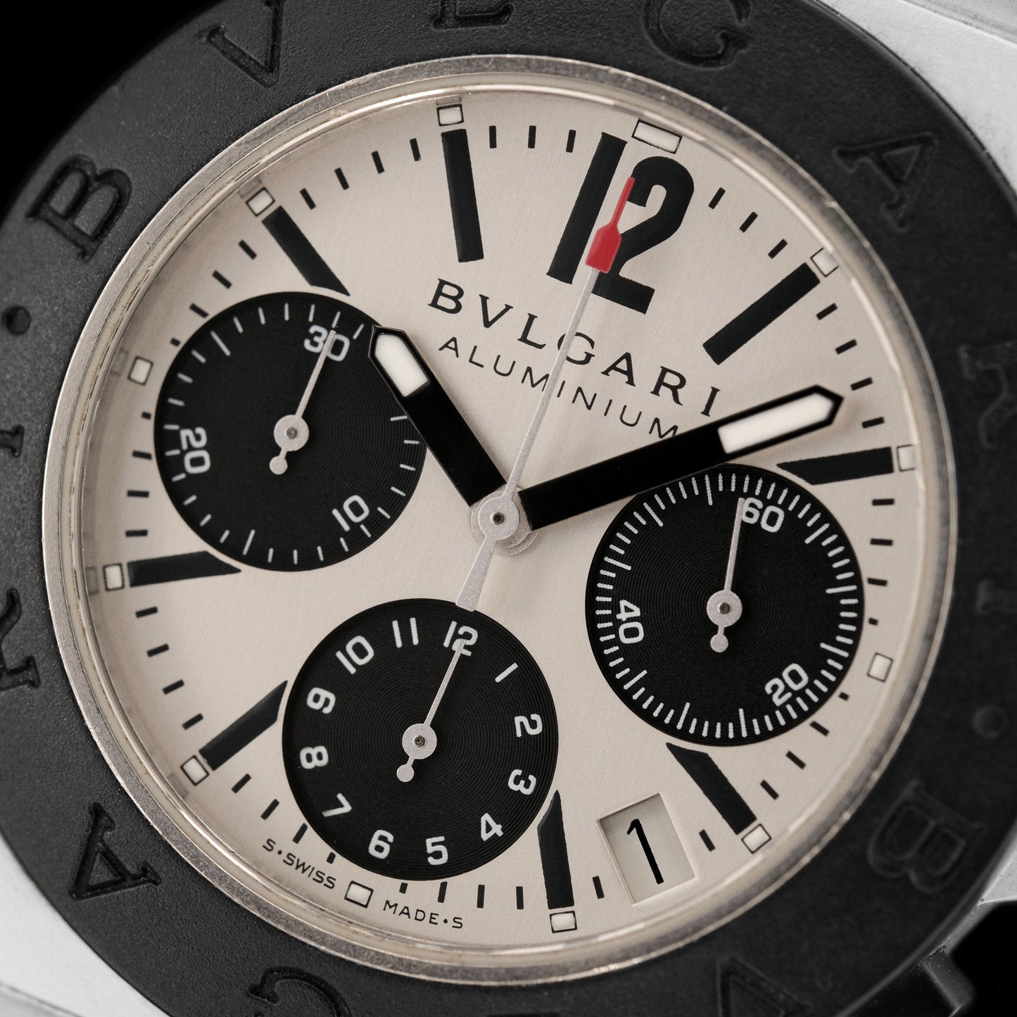 Bvlgari Diagono Aluminium Chronograph 38mm AC38TA DE 2012