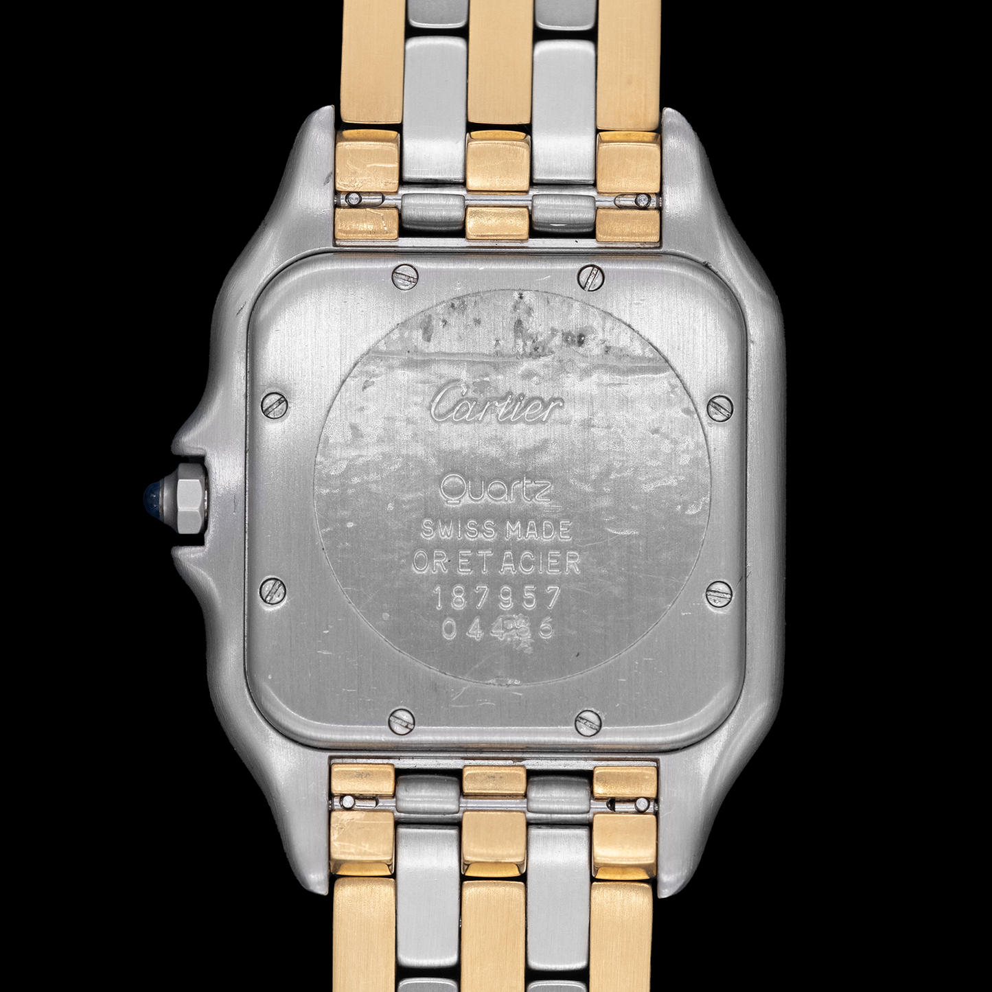 Cartier Panthere Jumbo Oro Acero 27mm  Ref. 187949 de 1989