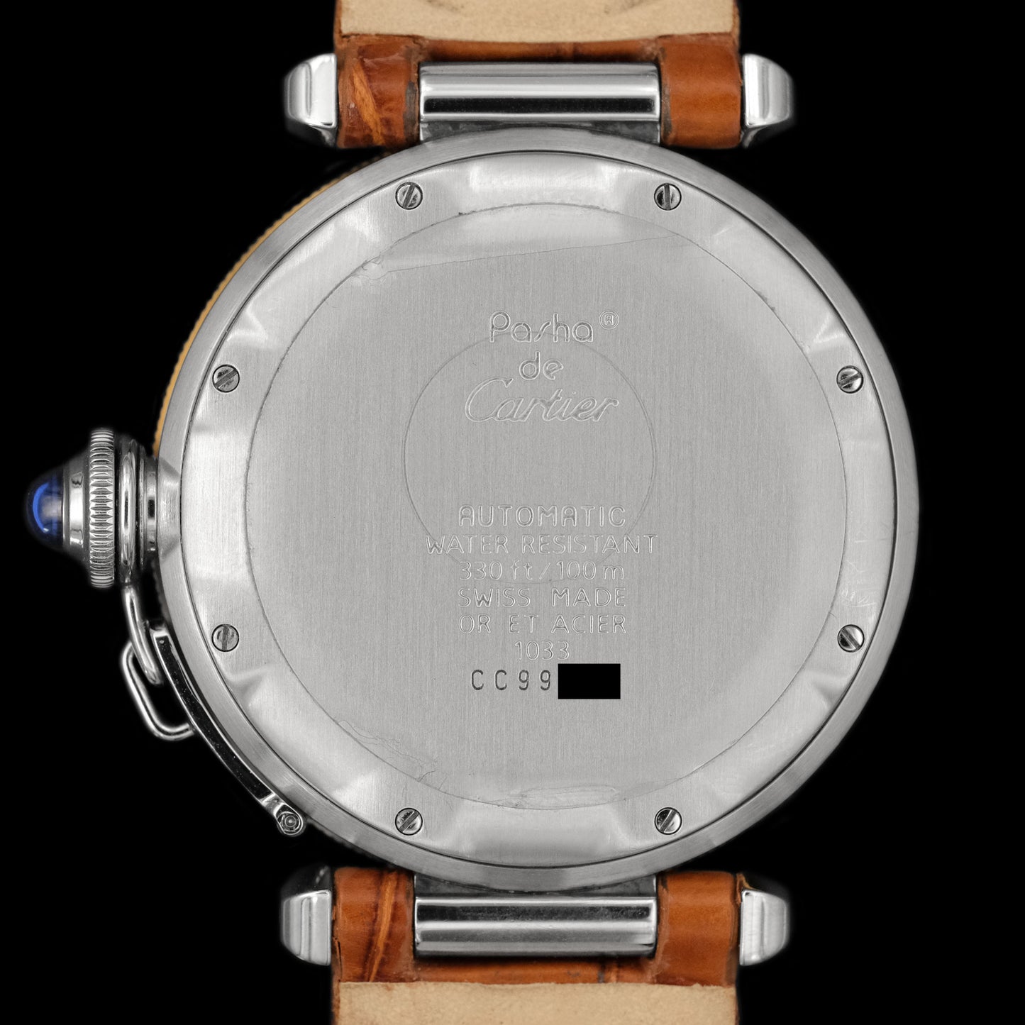 Cartier Pasha Power Reserve 1033 38mm de 1997