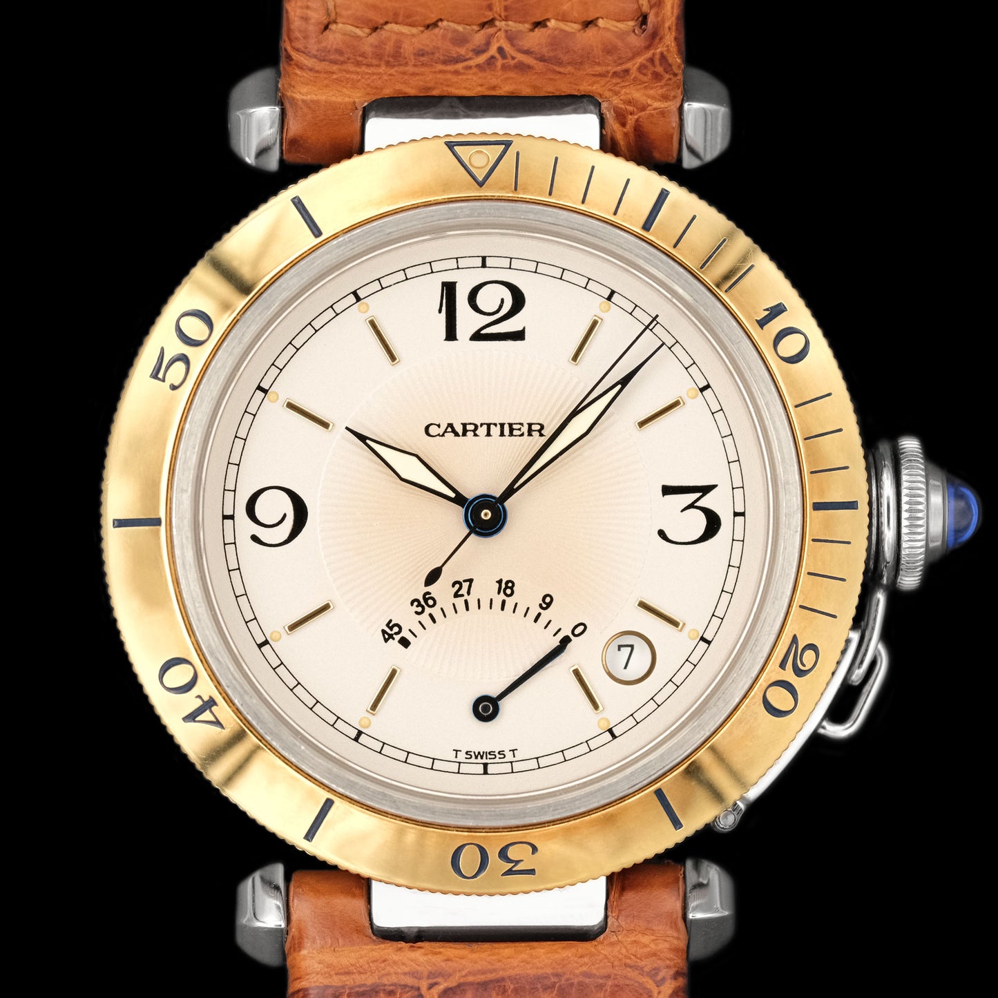 Cartier Pasha Power Reserve 1033 38mm de 1997