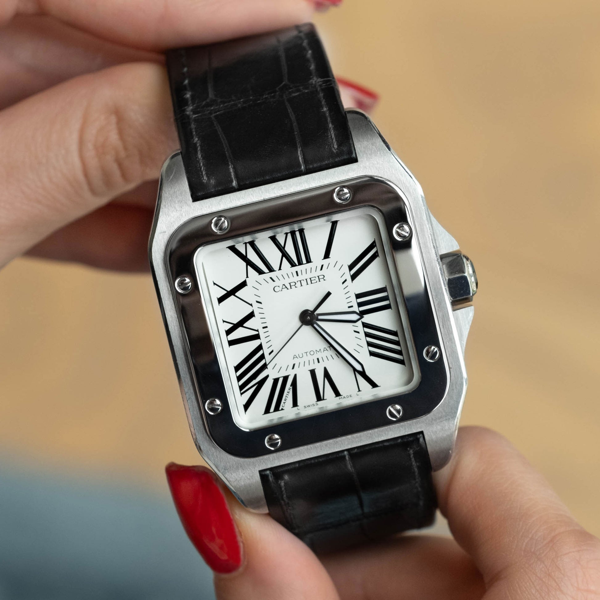 Cartier Santos 100 Reloj Cartier Venta Cartier Santos 100 XL Full